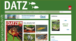 Desktop Screenshot of datz.de